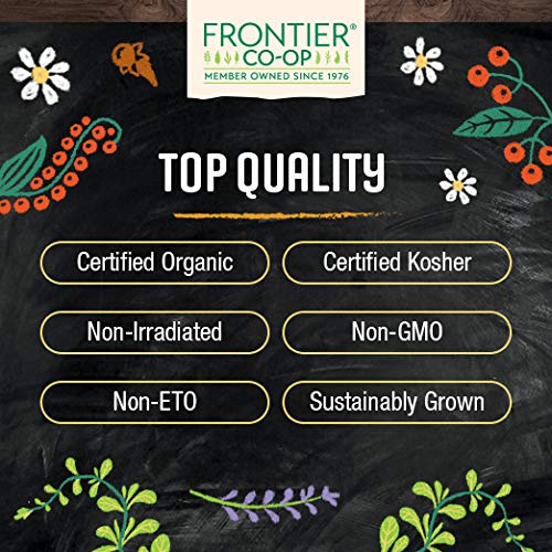 Frontier Co-op Organic Whole Turmeric Root, 1-pound Bulk Bag, Distinct Aroma, Ginger & Pepper-Like Flavor, Kosher, Non-GMO