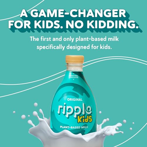 Ripple Kids Non-Dairy Milk, Vegan, Original, 48 Fl Oz