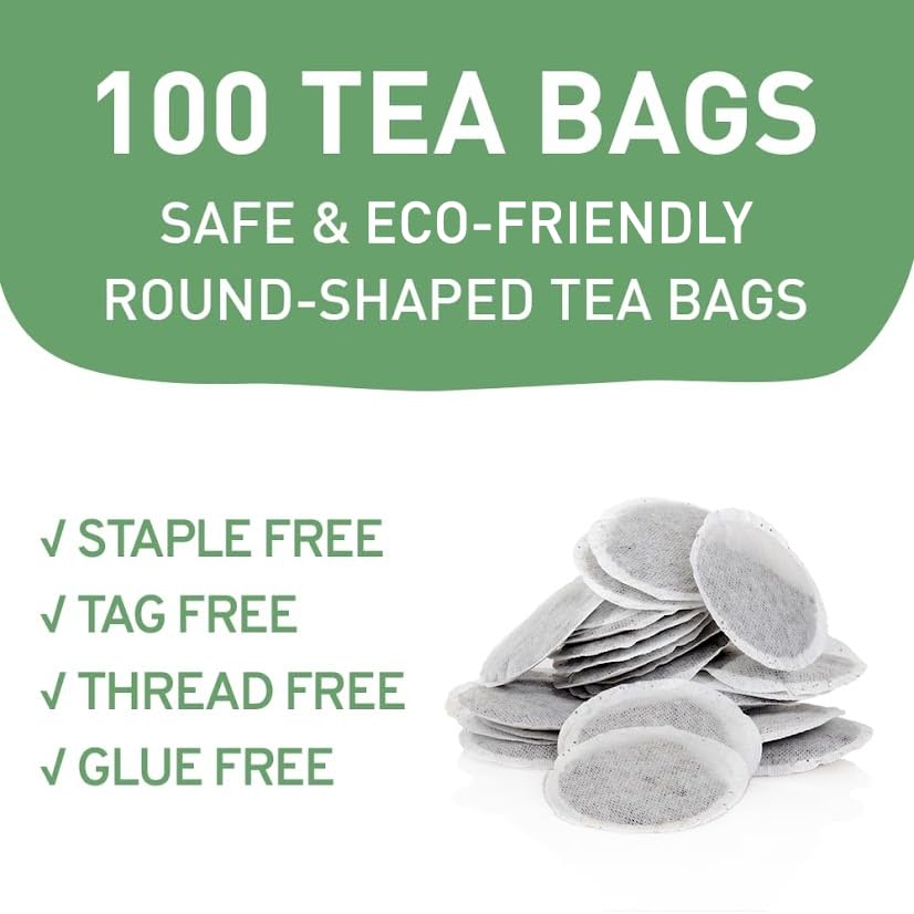 HANDPICK Peppermint Tea Bags - Caffeine Free, Non-GMO, 100 Count