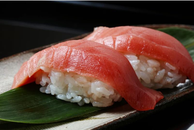 New York Steak & Seafood Frozen Saku Ahi Tuna Blocks - Wild-Caught, Center-Cut Tuna (8 X 12 Oz)