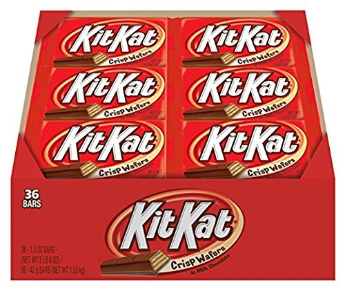 KIT KAT Chocolate Candy Bars (Pack of 36)