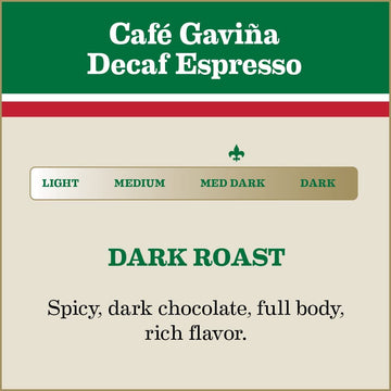 Caf Gavia Decaf Espresso Roast Extra Fine Ground Coffee, 100% Arabica, (3 X 10 Oz Cans)