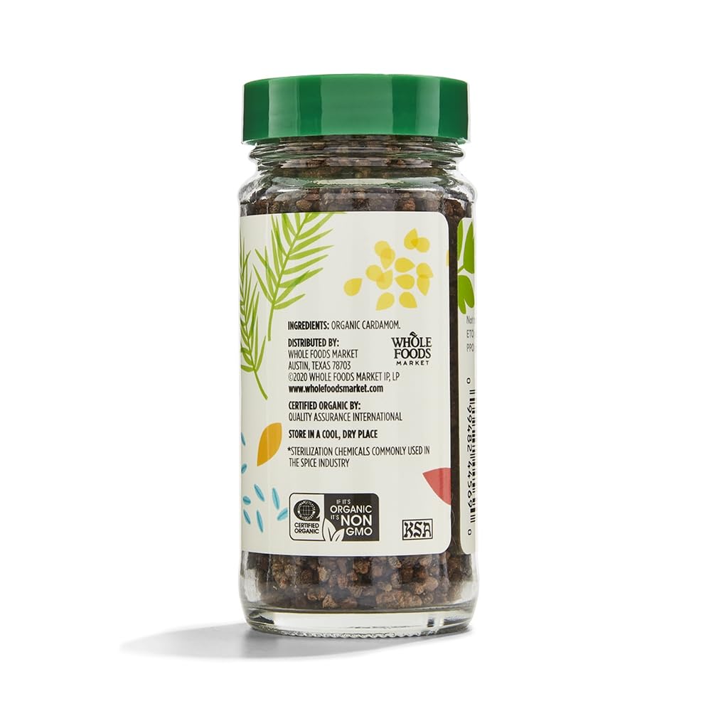 365 by Whole Foods Market Organic Cardamom, 2.36 Ounce, Whole Spice