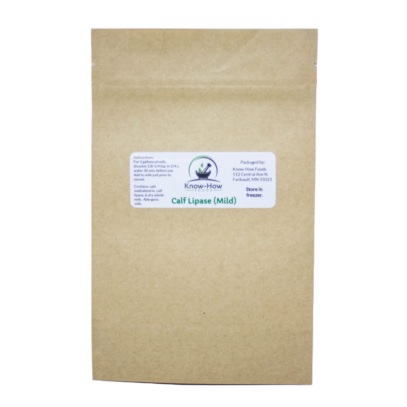 Mild Lipase Powder (Calf) (4 oz.)