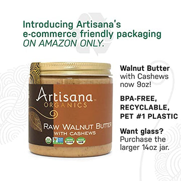 Artisana Nut Bttr Walnut Raw Org