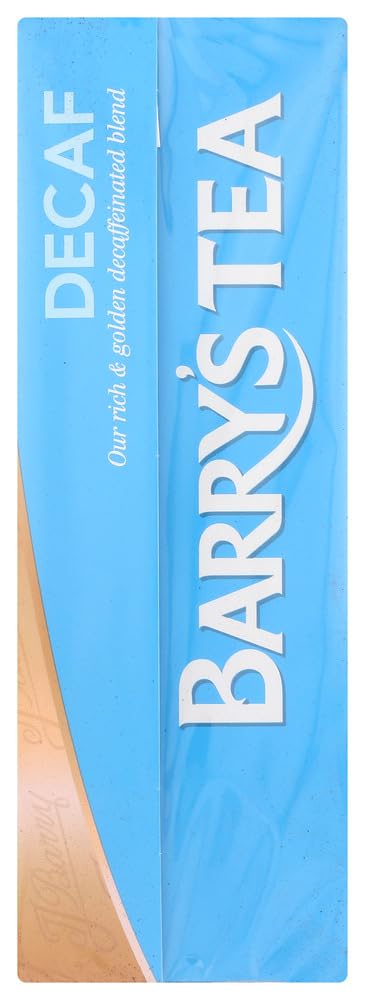 Barrys Tea Decaf Blend 80 Teabags (6 Pack) fresh from Barrys Tea in Ireland