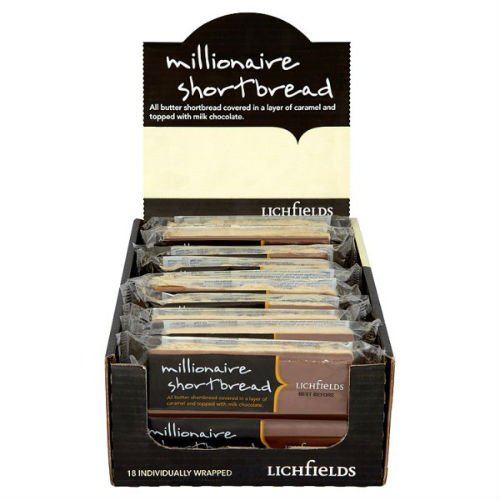 Lichfields Millionaire Shortbread 65G X Case Of 18