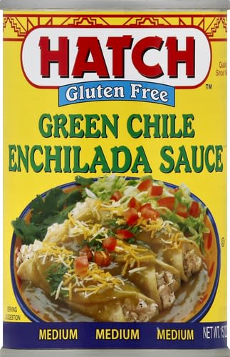 Hatch Green Chile Enchilada Sauce, Medium, 15 oz