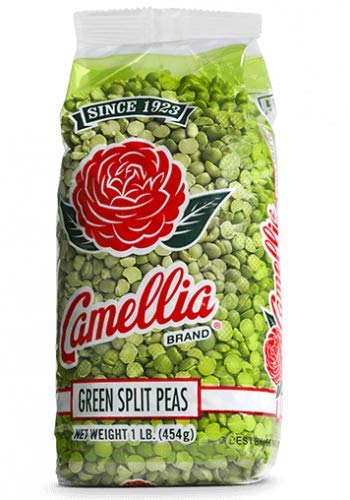 Camellia Brand Dried Green Split Peas, 1 Pound (Pack Of 6)