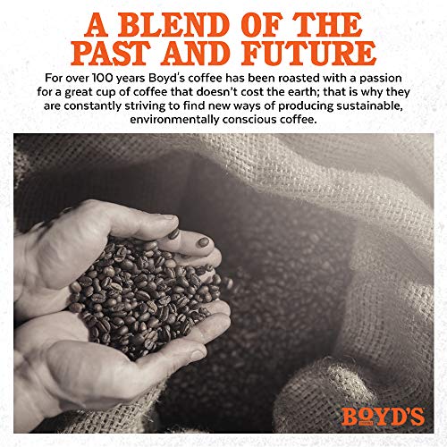 Boyds Coffee Ground Medium Roast Bag, Breaktime, 12 Ounce
