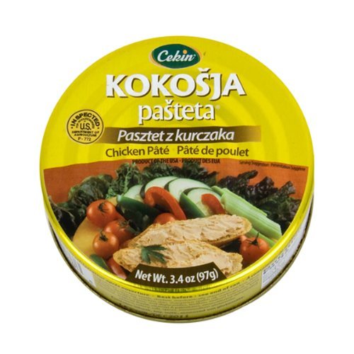 Cekin Chicken Pate Kokosja Pasteta Pack Of 3