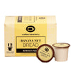 Coffee Beanery Banana Nut Bread Coffee Pods, Medium Roast, 12 Count Pack
