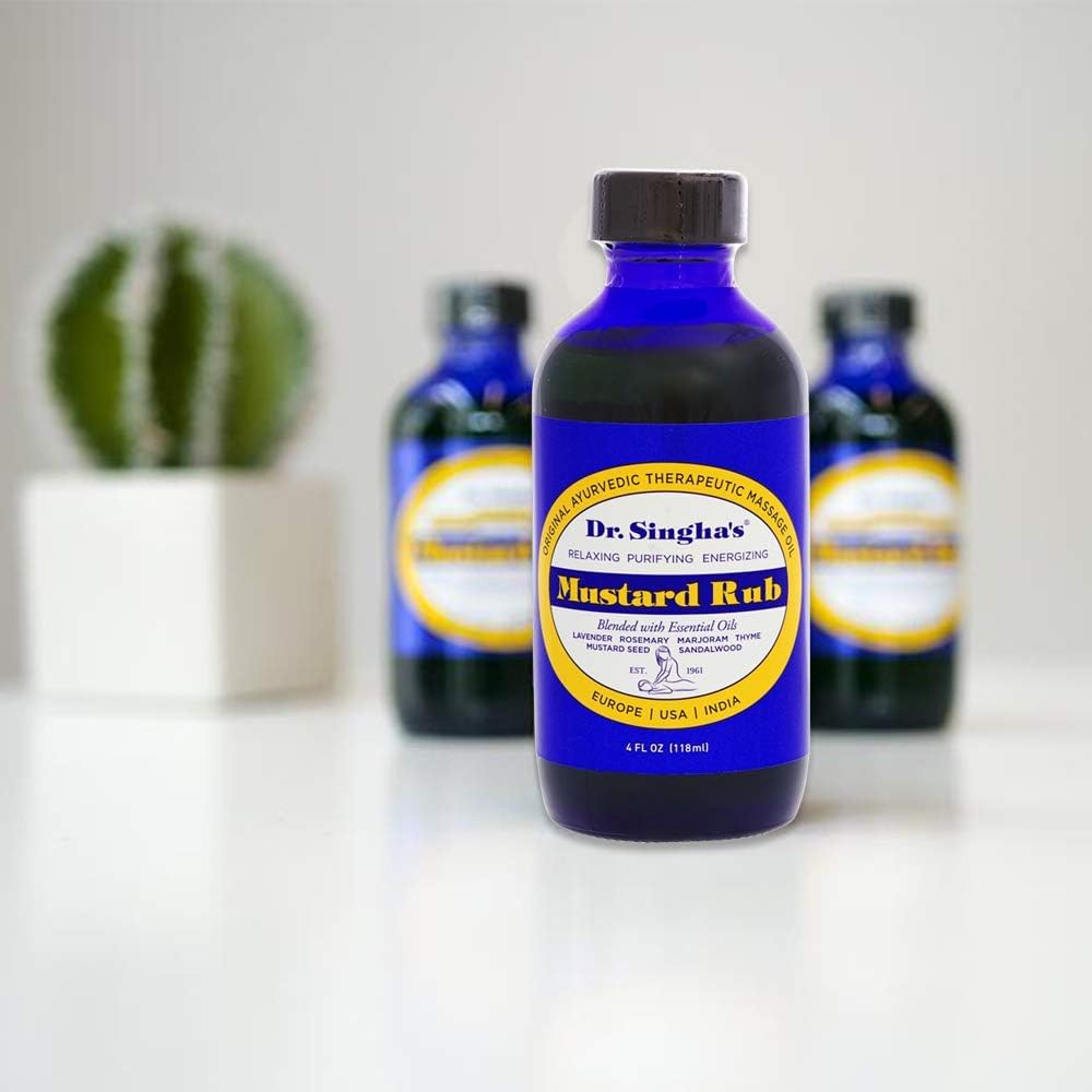 Dr. Singha'S Mustard Bath Mustard Rub 4 Oz