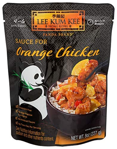 Lee Kum Kee Panda Sauce for Mandarin Orange Chicken, 8-Ounce (Pack of 6)