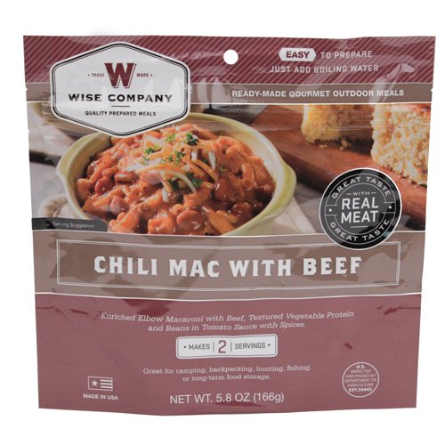 6Ct Pack - Outdoor Chili Mac With Beef (2 Serving Pouch)(D0102Hevxtg.)