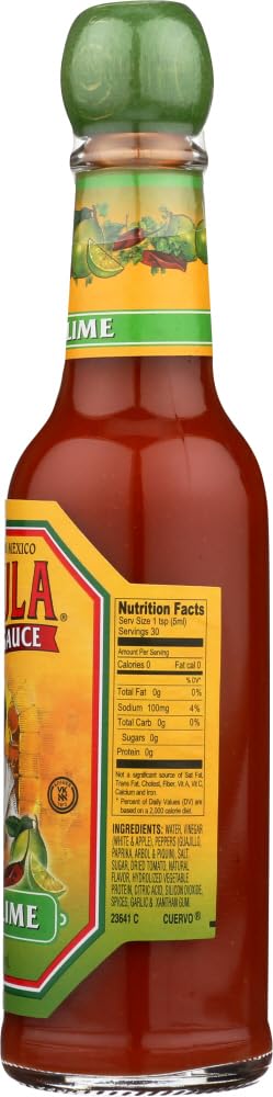 Cholula Hot Sauce Chili Lime, 5 Ounce (Pack of 4)