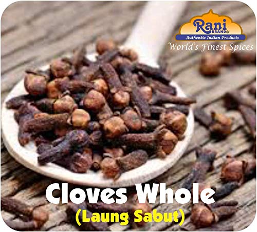 Rani Cloves Whole (Laung) 14oz (400g) Great for Food Tea Pomander Balls and Potpourri Hand Selected Spice Bulk PET Jar ~ All Natural | NON-GMO | Kosher | Vegan | Gluten Friendly | Indian Origin