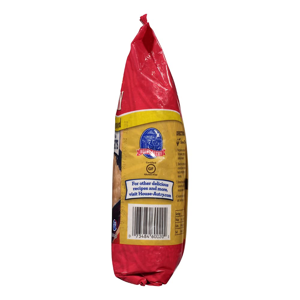 House-Autry Stone Ground White Grits - 6 Pack, Perfect for Southern Dishes and Comfort Food