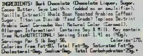 Sunbursts Chocolate Coated Kernels, Regular Mix, 5 Pound