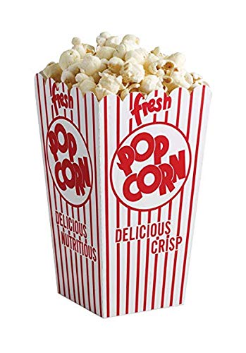 44E Open Top Popcorn Boxes ( Pack Of 25Ct)