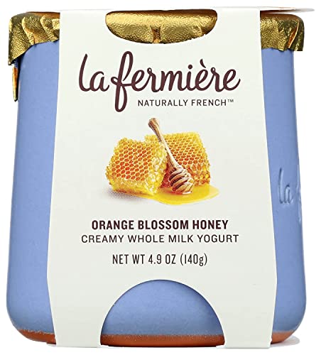 La Fermiere Orange Blosson Honey Yogurt, 4.9 Oz