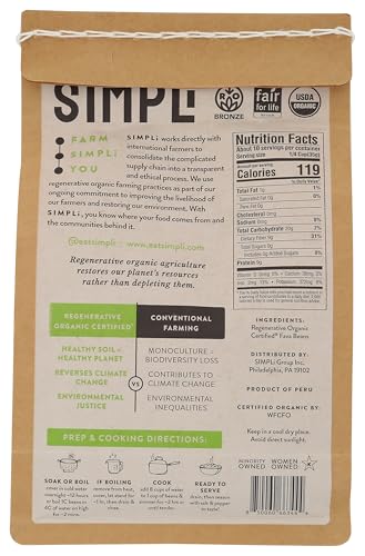 SIMPLI Organic Fava Beans 12 OZ