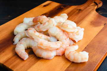 New York Steak & Seafood Wild-Aught Shrimp - Frozen Fresh Wild-Caught Shrimp - Wild Caught Uncooked Shrimp - 160 Oz. King Size