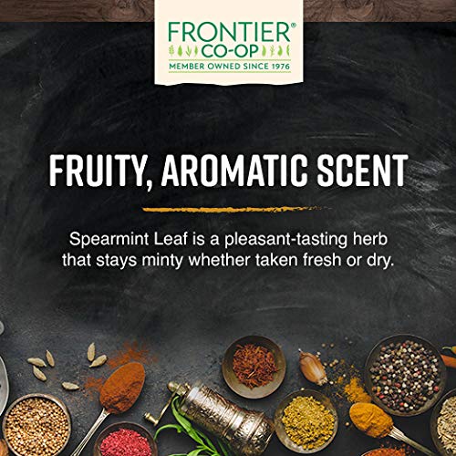Frontier Co-op Organic Cut and Sifted Spearmint Leaf, 1.48 oz