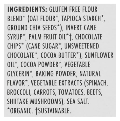 Madegood Double Chocolate Soft-Baked Cookies, 0.85Oz Each, Organic Snacks