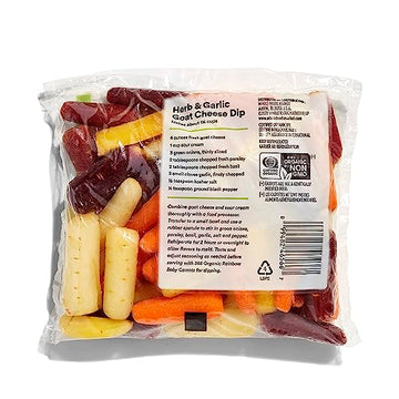365 by Whole Foods Market, Organic Rainbow Baby Carrots, Cut & Peeled, 12 oz