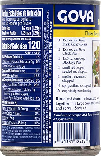 Goya Dark Red Kidney Beans 15.5 oz