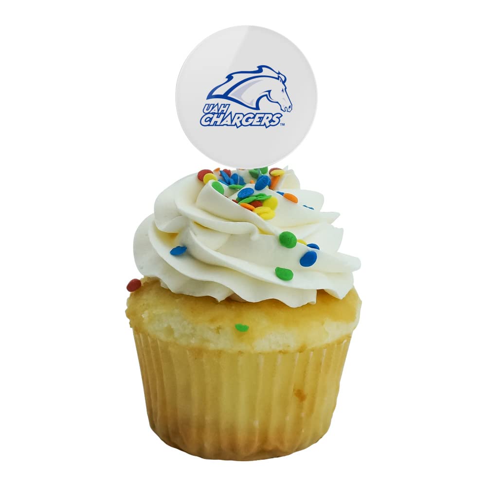 Uah Secondary Logo Cupcake Picks Toppers Decoration Set Of 6