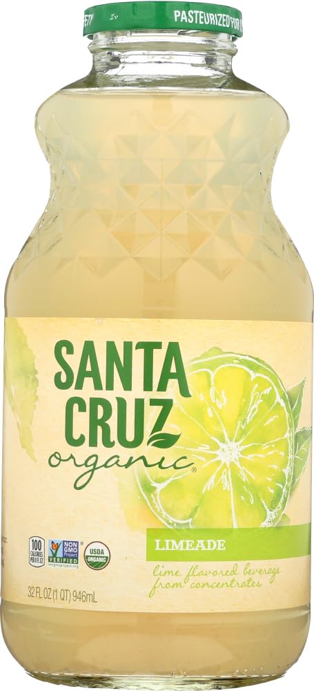 Santa Cruz Organic Limeade 1 qt (Pack of 2)