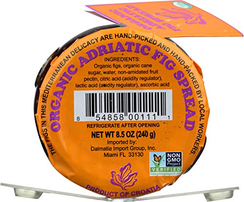 Dalmatia Imports, Organic Fig Spread, 8.5 Ounce