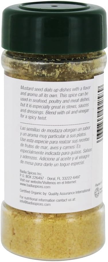 BADIA MUSTARD POWDER ORG 2 OZ