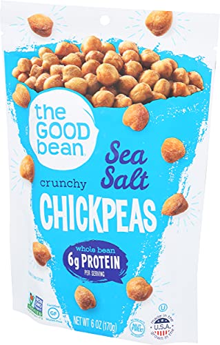 The Good Bean Chickpea Snack-Sea Salt-6 oz