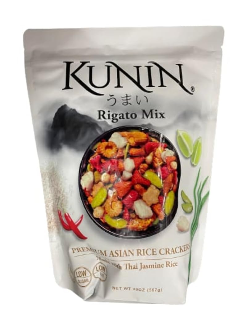 Kunin Rigato Mix Top-High Standardsian Rice Breakers Made With Thai Jasmine Rice 20 Oz