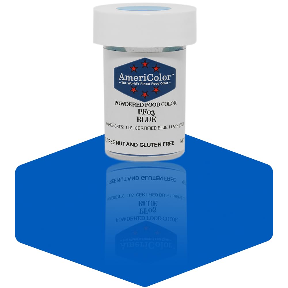 Americolor Powder Food Color, 3gm, Blue