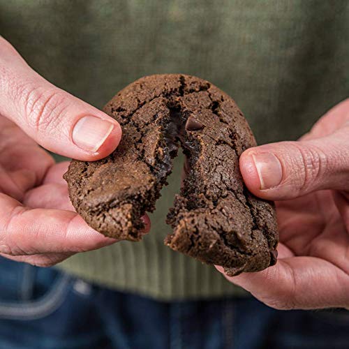 Triple Chocolate Cookie Filled with Fudge and Hersheys Chocolate Chips, 12 Pack