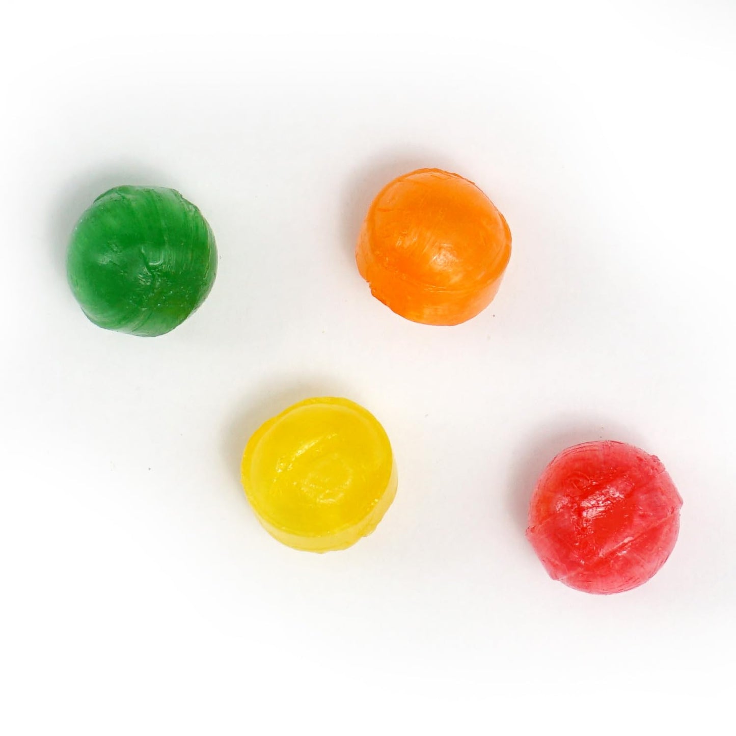 Assorted Sour Candy Balls, 2 Pound Bulk Candy (Approx. 150 Pcs.), Individually Wrapped Old Fashioned Hard Candy, Fruit Balls Can