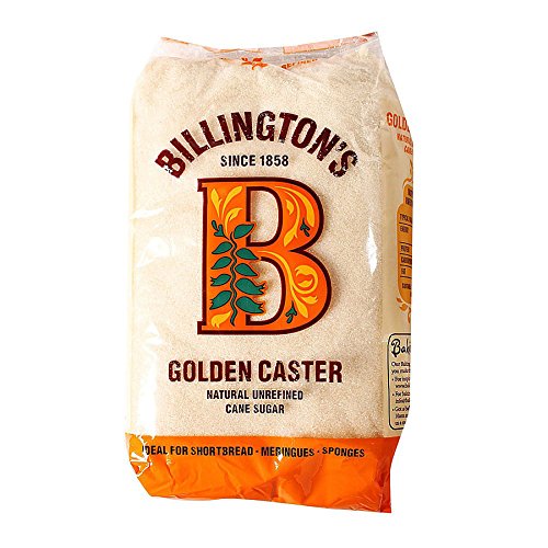 Billingtons Organic Golden Caster Sugar 500g-2 Pack