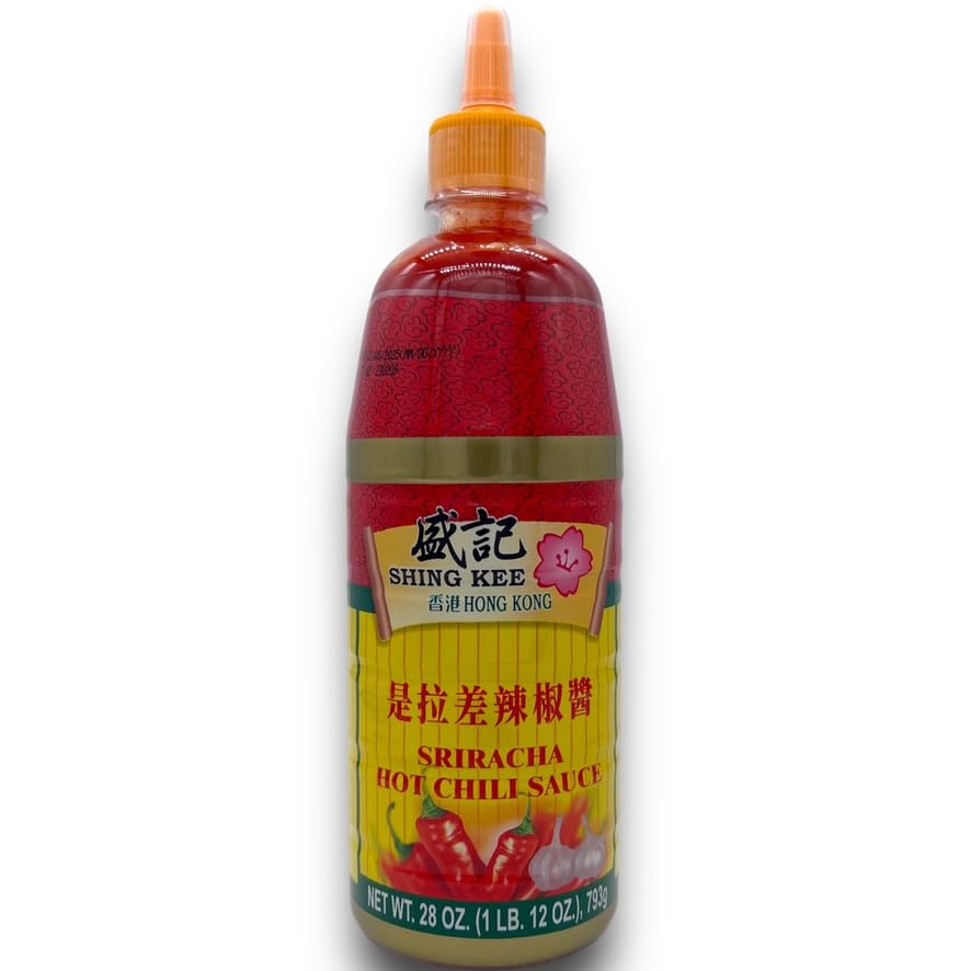 Shing Kee Sriracha Hot Chili Sauce - 28 Oz. Bigger Size For Longer Use!