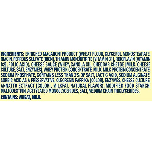 Velveeta Original Easy Mac Shells and Cheese (4 Microwaveable Cups)