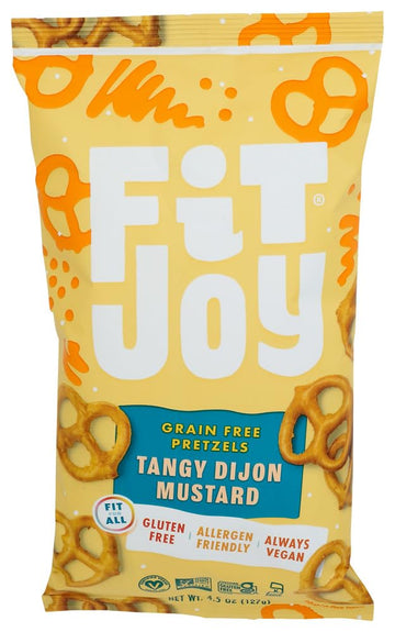 Fitjoy Pretzels Tngy Dijn Mstrd 4.5 OZ