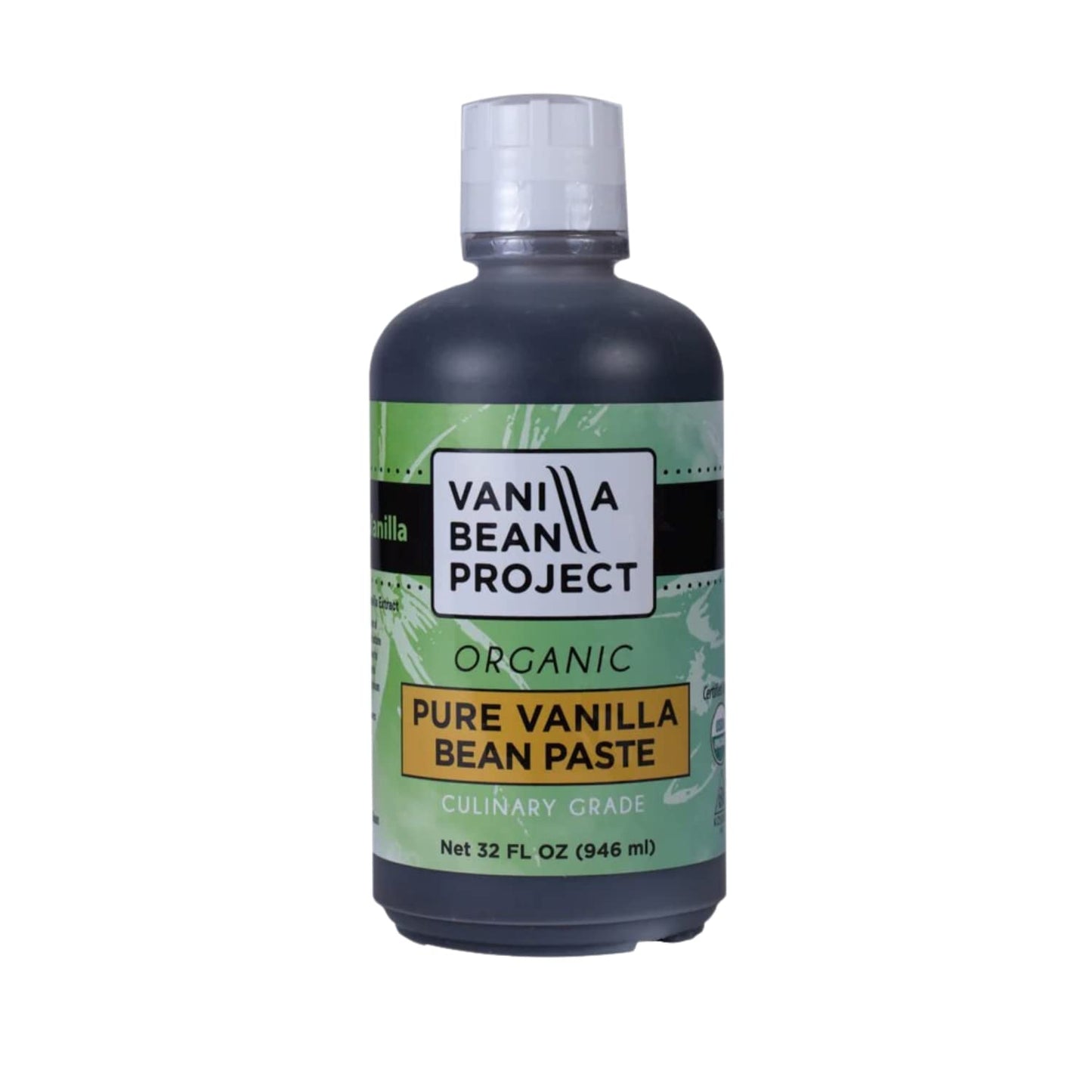 Organic Vanilla Bean Paste | Baking Necessity | Pure Vanilla For Cooking | Vanilla Bean Project | 1 Quart 32 Ounces