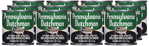 Pennsylvania Dutchman Canned Mushrooms - 12/4 Oz. Cans