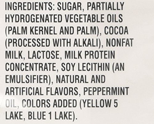 Tootsie Roll Andes Creme De Menthe Thin Mints - After Dinner Mints - Rectangular Chocolate Sandwich Mint Candies - 20 Oz, 120 Co