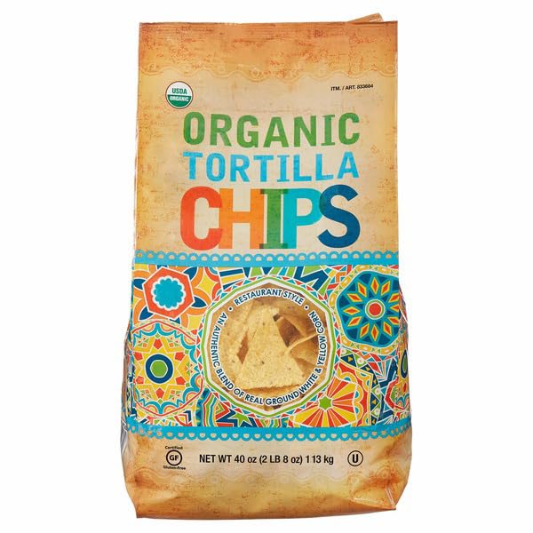 Organic Tortilla Chipsc, Gluten Free 40 oz