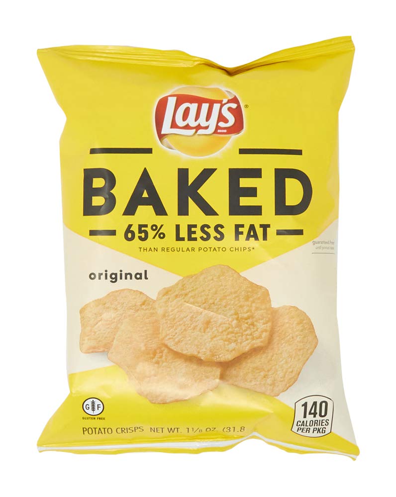 Lays Oven Baked Potato Crisps, Original, 1.125 oz