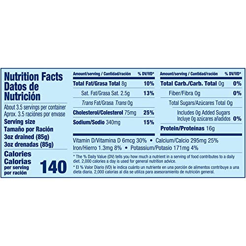 Chicken of the Sea Jack Mackerel in Brine 15 oz. Cans (Pack of 12) Nutrient Rich Wild Caught Canned Mackerel